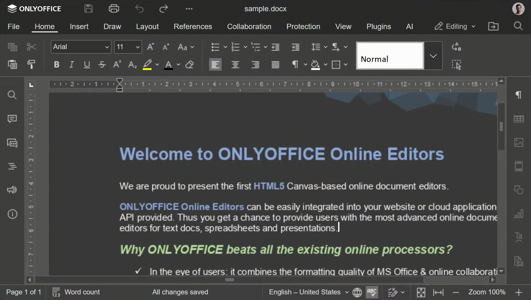 changeTextStyle