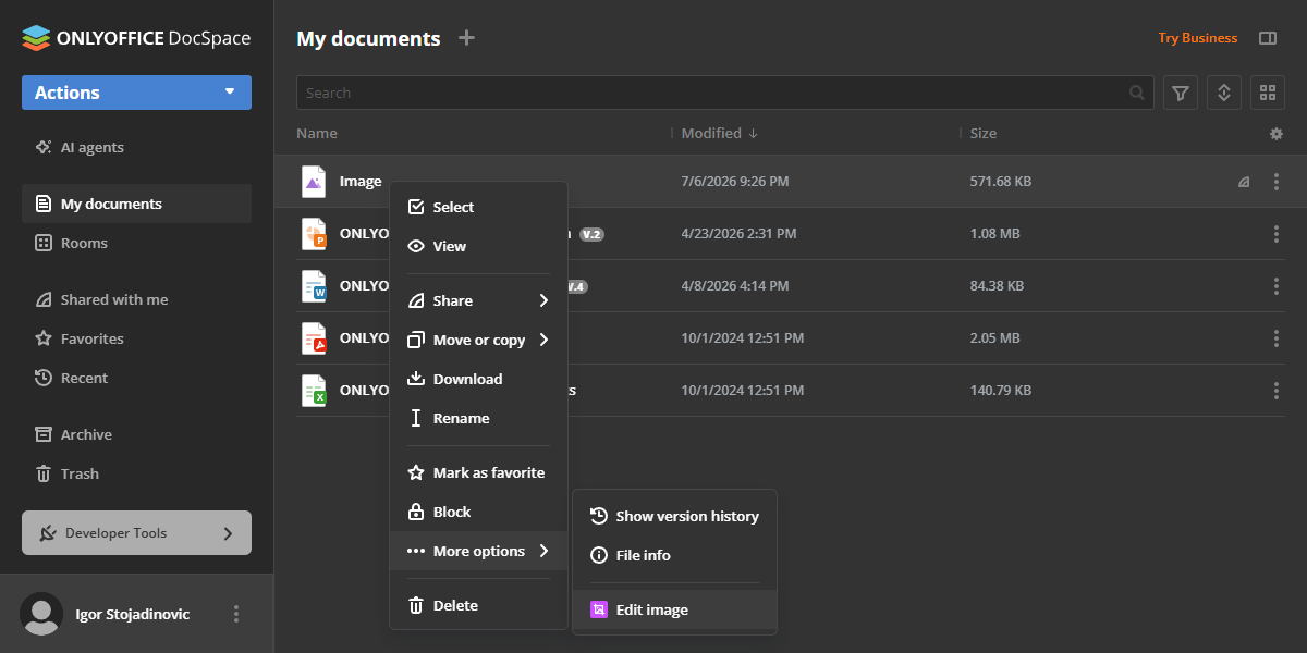 Image editor