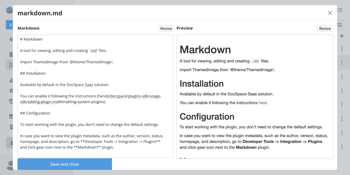 Markdown