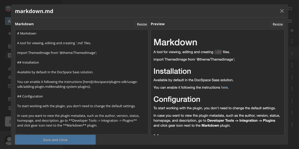 Markdown