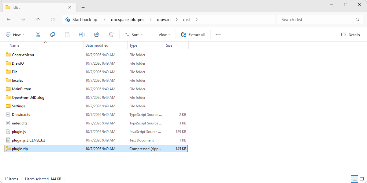 Plugin archive