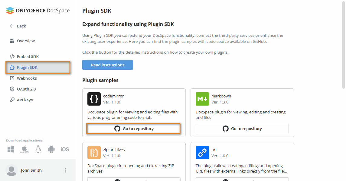 Plugin samples