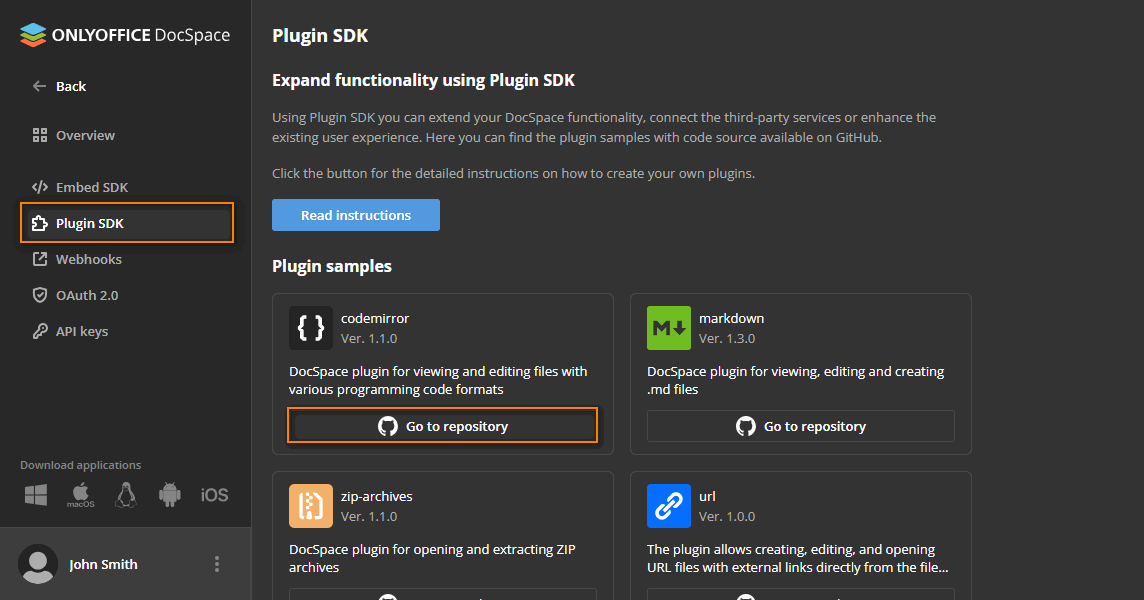 Plugin samples