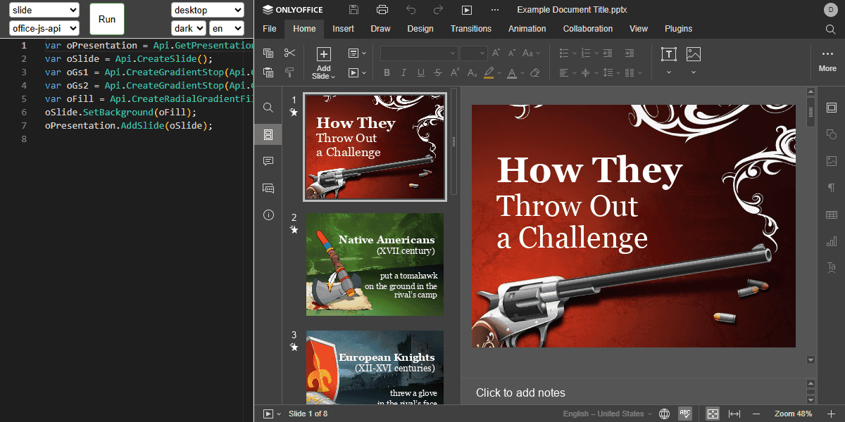 Presentation API
