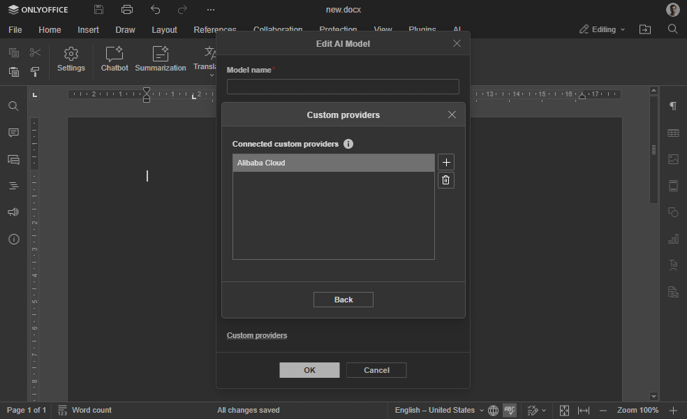 Add custom provider