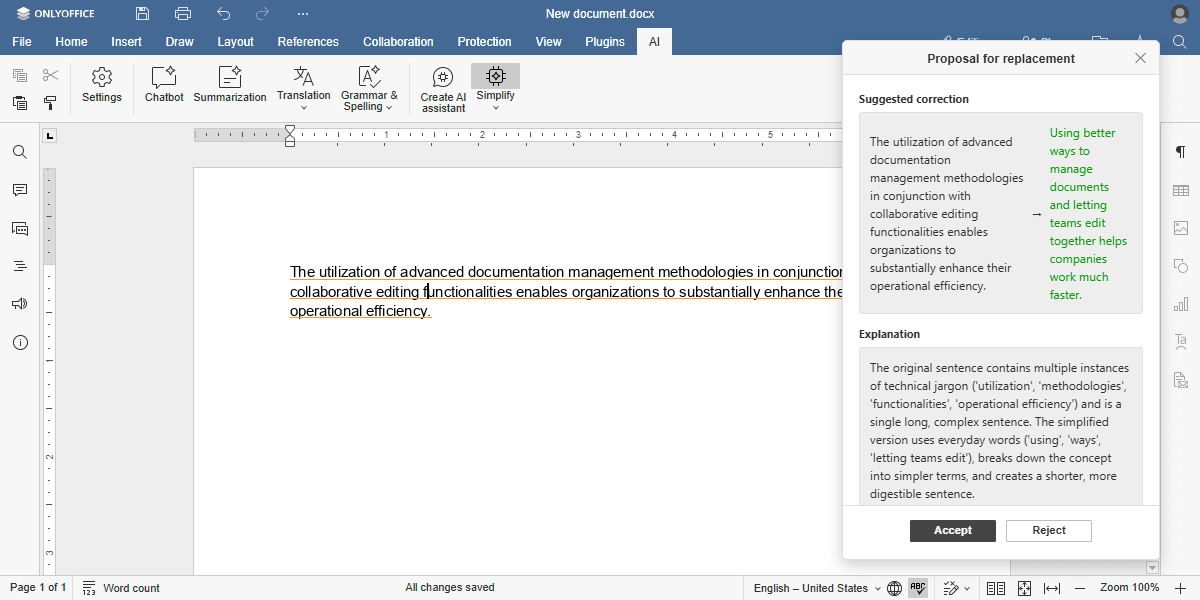 Simplify 助手示例