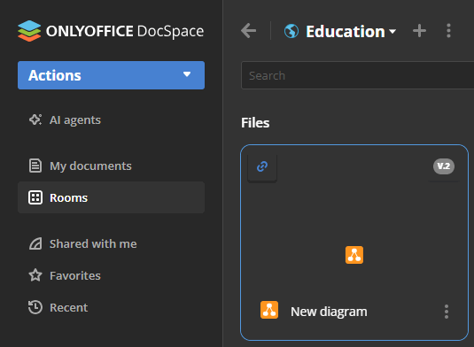 File icon tile