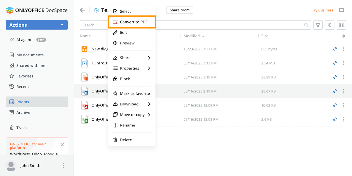 PDF converter