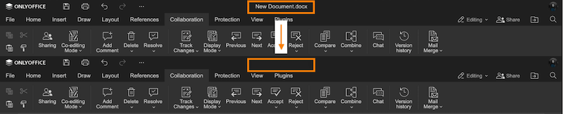 工具栏隐藏文件名